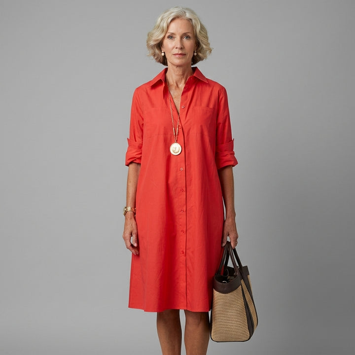 Paige | Elegant Dress With Pockets