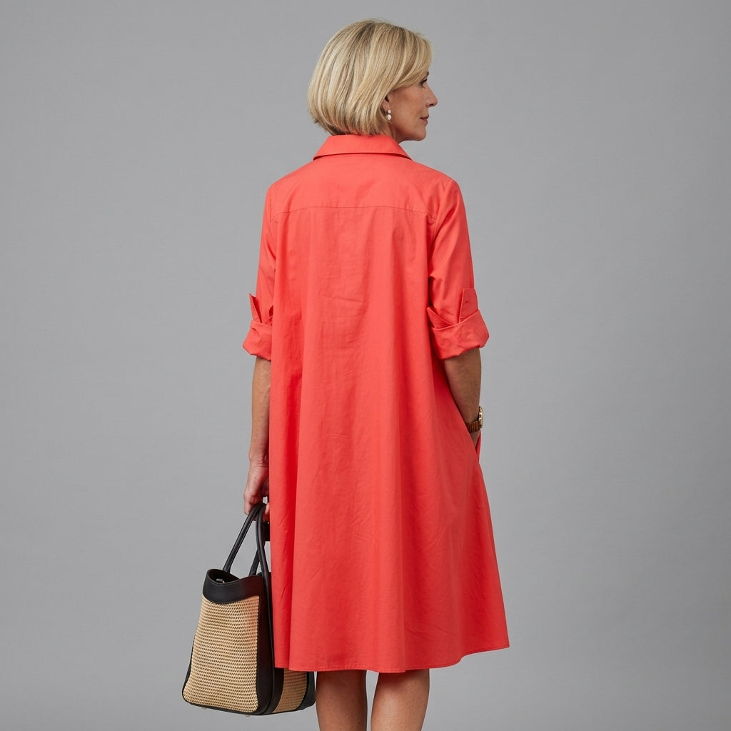 Paige | Elegant Dress With Pockets